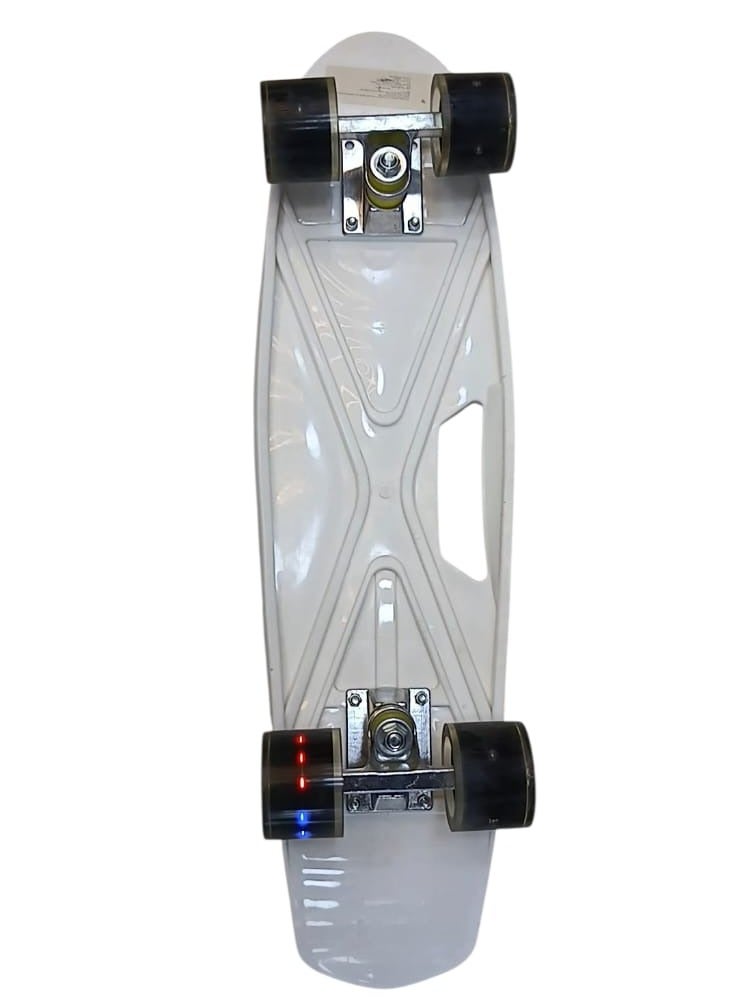 Generic Skateboard for Kids & Beginners – LED Light-Up PU Wheels – Lightweight & Portable – Max Weight 100kg – Boys & Girls – Model SPQ-PN26  - Image 2