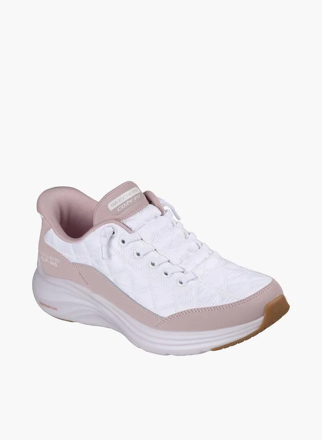 Women CONTOUR FOAM Slip-On Ankle Sneakers - 150404-LAV