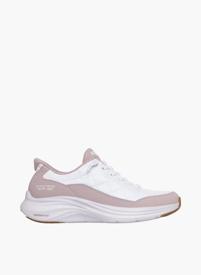 Skechers LAVENDER Women CONTOUR FOAM Slip-On Ankle Sneakers - 150404-LAV for Women | Best Price UAE