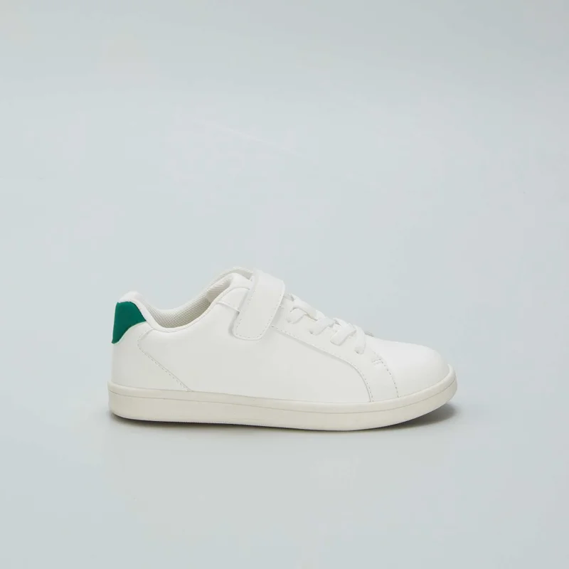 Kiabi Low-Top Synthetic Trainers White