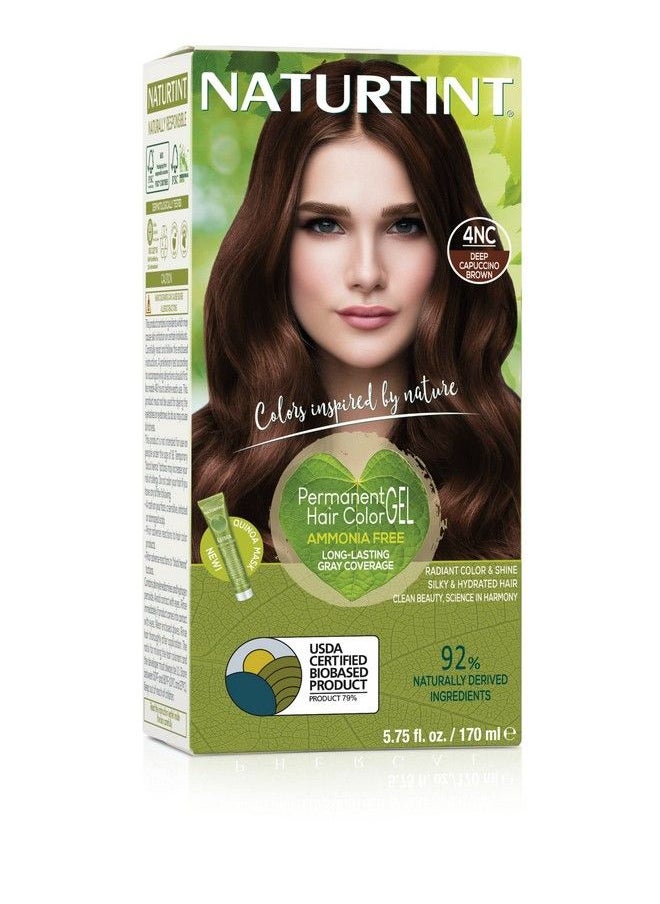 NATURTINT Permanent Hair Color 4Nc Deep Cappucino Brown (Pack Of 1) Ammonia Free Vegan Cruelty Free Up To 100% Gray Coverage Long Lasting Results  - Image 2