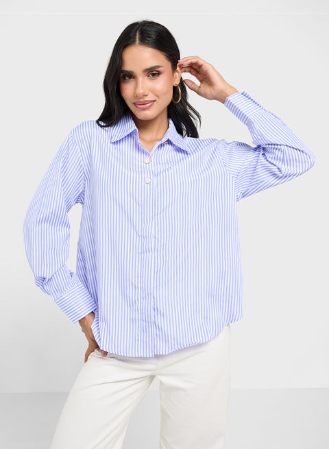 Stripe Button Down Shirt