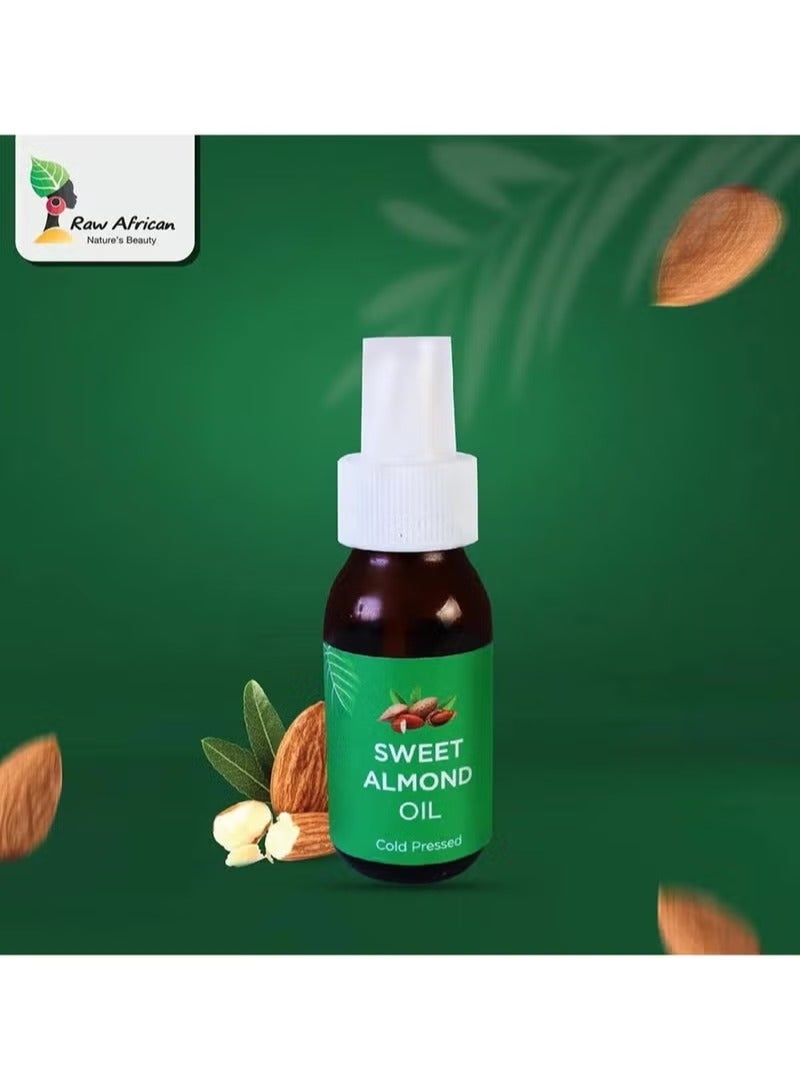 رو أفريكان زيت اللوز الحلو الأفريقي - 100% طبيعي معصور على البارد - لترطيب الشعر والبشرة - Image 2