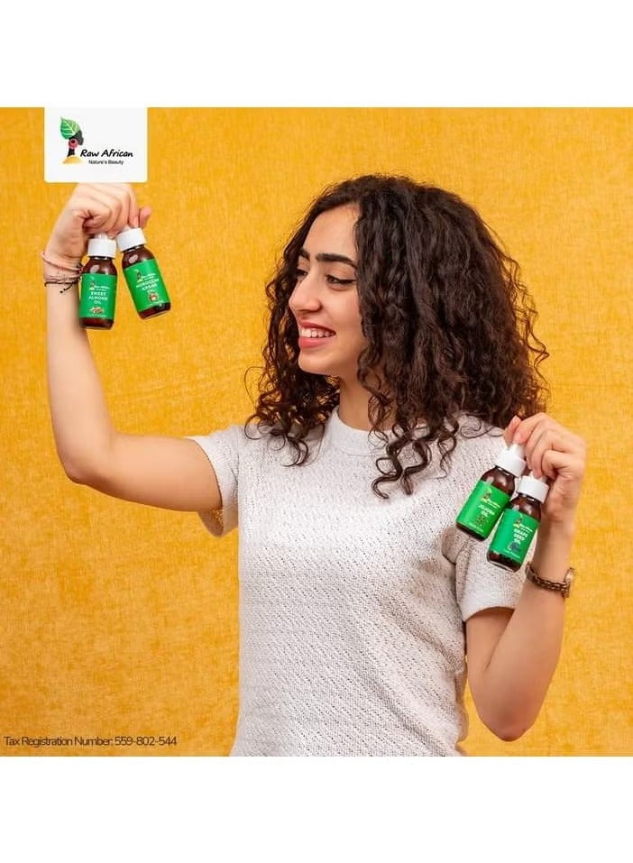 رو أفريكان زيت اللوز الحلو الأفريقي - 100% طبيعي معصور على البارد - لترطيب الشعر والبشرة - Image 5