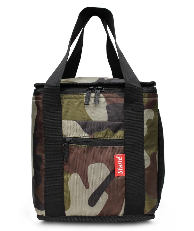 Sfane Insulated Mulicolor 9.50 inches Lunch/Tiffin Bag. - Image 5