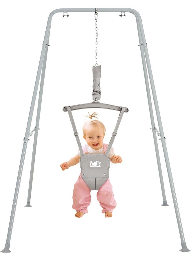 FUNLIO Baby Door Hopper with Stand for 6-24 Months - Image 1