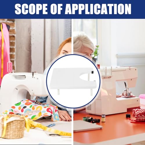 SHINEOFI Brother Sewing Machine Extension Table, Plastic Lengthening Plate for Home Use, DIY Sewing Board to Expand Work Area, Easy Install Accessory for Large Projects - Image 3