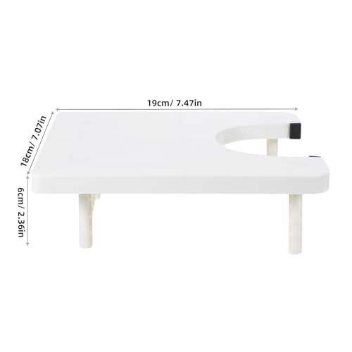 SHINEOFI Brother Sewing Machine Extension Table, Plastic Lengthening Plate for Home Use, DIY Sewing Board to Expand Work Area, Easy Install Accessory for Large Projects - Image 2