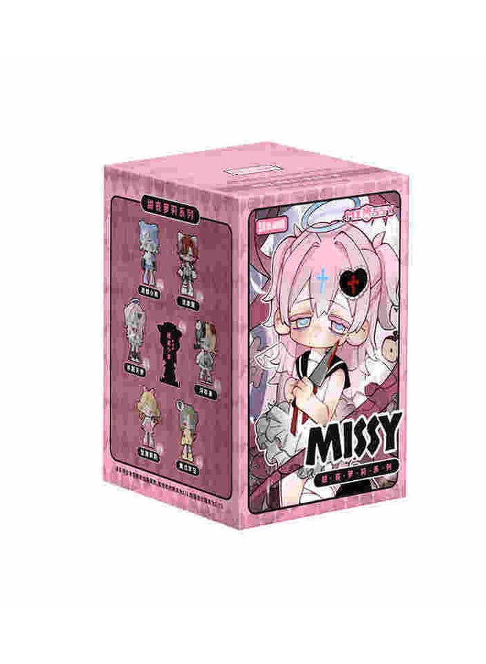 general Anime blind box dolls, cute mystery box dolls from the Missy series, home decoration, birthday gift collection PVC dolls (1 piece) - Image 1
