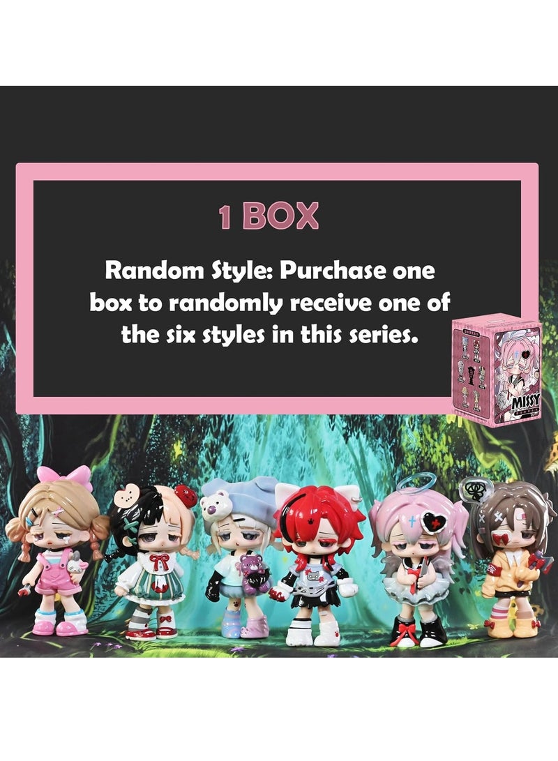 general Anime blind box dolls, cute mystery box dolls from the Missy series, home decoration, birthday gift collection PVC dolls (1 piece) - Image 3