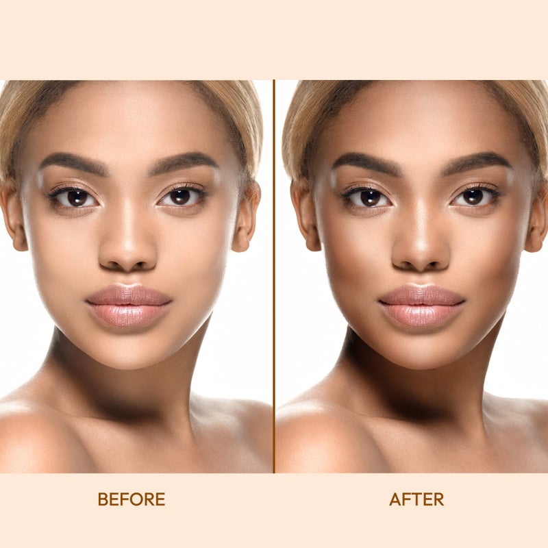 Ruby Kisses Contour Palette 3-in-1 Contour, Conceal, Highlight All-In-One Mini Palette, Long-Lasting, Easy to Blend Cream Contour Palette for Oily and Dry Skin (Medium To Tan) - Image 5