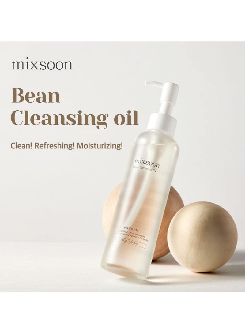 mixsoon Bean Cleansing Oil 6.59 fl oz / 195ml Korea Glass Skin Care  - Image 3