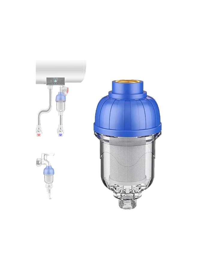 Water Purifier Filter, Spin Down Sediment Filter, High-Quality Stainless Steel Mesh for Kitchen Faucet, Fine Mesh Sediment Water Filters, Household Waters Purifier for Improved Waters Quality - Image 1