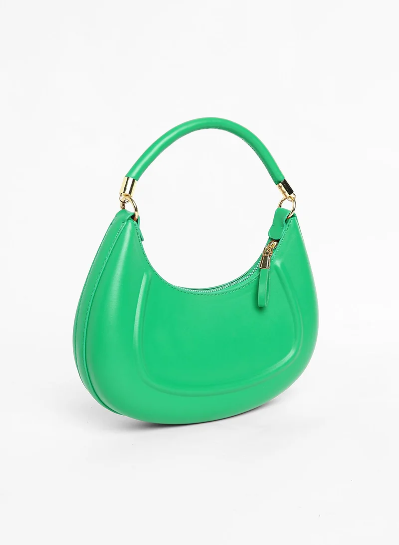 Haute Sauce The Curve Hand Bag - Shamrock Green