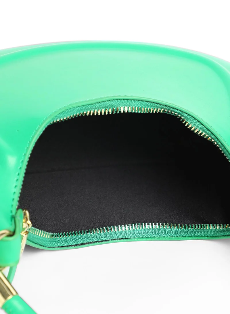 Haute Sauce The Curve Hand Bag - Shamrock Green