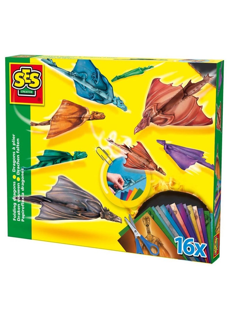 SES Creative -  Dragon Folding Set - Image 1