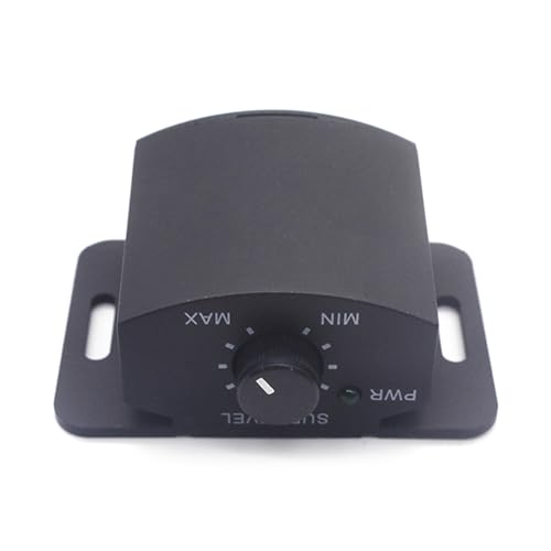 lweiyupeixx Amplifiers Tuner Car Volume Controller Amplifier Replacement Bass Knob Control Remote 6Pin Subwoofer Remote Volumes Adjustment Control Knob for Speakers - Image 5