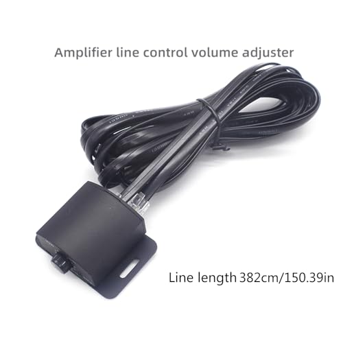 lweiyupeixx Amplifiers Tuner Car Volume Controller Amplifier Replacement Bass Knob Control Remote 6Pin Subwoofer Remote Volumes Adjustment Control Knob for Speakers - Image 4