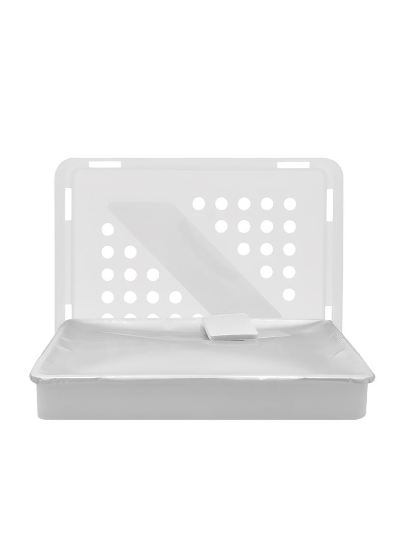 معطر جو جل برائحة المسك الأبيض 230 جرام للسيارة والمنزل، يدوم طويلاً، صديق للبيئة، غير سام، مزيل للروائح الكريهة لغرف النوم والمكتب والمطبخ والسيارة، بدون غاز، يعمل في جميع المواسم - Image 2