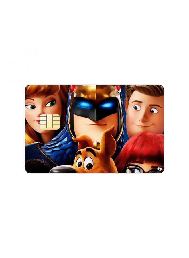 RKN PRINTED BANK CARD STICKER Animation Scooby Doo By Cartoon Network - Image 2