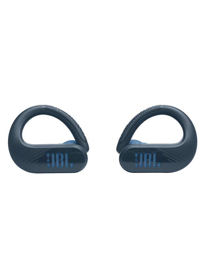 JBL Endurance Peak 3 Dust Water Proof Tws Active Earbuds Pure Bass Sound 50H Battery IP68 Dust And Water Proof Ambient Aware And Talk Thru Blue - Image 3
