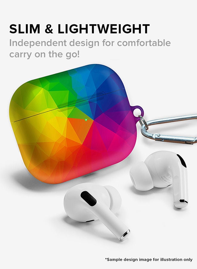 Stylizedd حافظة StylePods لجهاز Airpods الجيل الثالث مع سلسلة مفاتيح مضادة للفقد - زايد، والدنا - Image 4