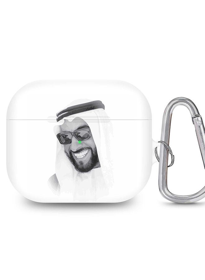 Stylizedd حافظة StylePods لجهاز Airpods الجيل الثالث مع سلسلة مفاتيح مضادة للفقد - زايد، والدنا - Image 1
