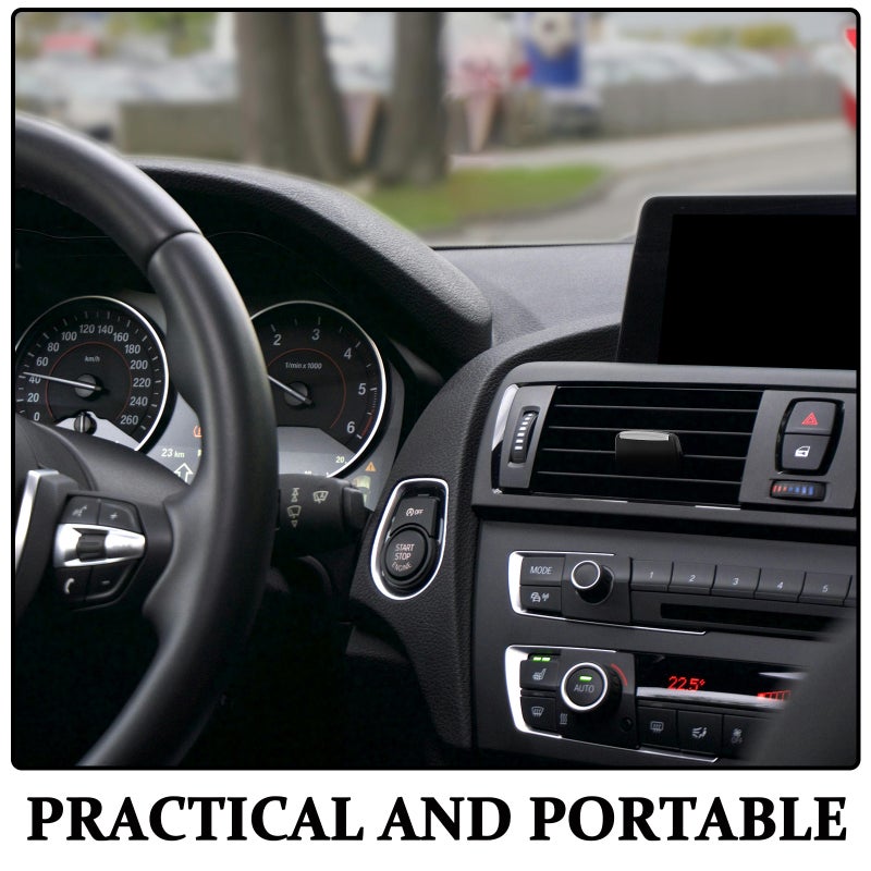 Vent Outlet Tab Clip: Front Air Conditioner Vent Outlet Tab Clip - Dashboard Air Conditioning Grille Replacement Compatible For BMW X5 X6 - Image 2
