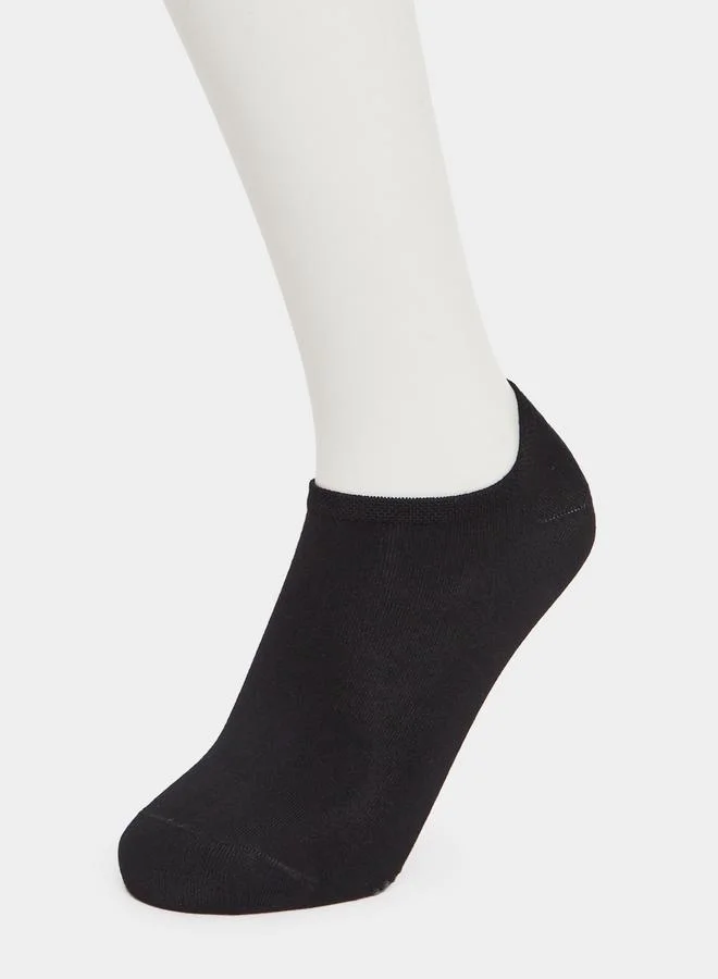 ستايلي Styli Set of 4 -  Silicon Pad Base Active Low Cut Yoga Socks