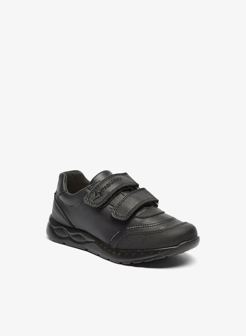 Pablosky Boys School Shoes with Hook and Loop Closure