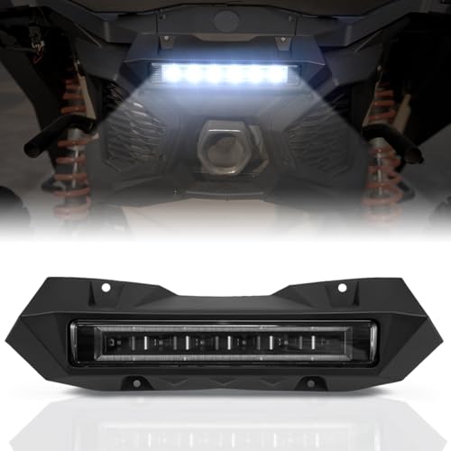 A & UTV PRO A UTV PRO LED Rear Center Accent Tail Light for Can Am Maverick X3 MAX Turbo R RR 20172025 Yellow Brake Stop Taillight White Auxiliary Tail Lamp Accessories Waterproof PlugnPlay 1PC - Image 1