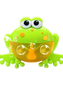 ORiTi Frog Bubble Maker for Bath, Foam Blower Bubbling Making Machine, Nursery Rhyme Musical Bathtub Toy  - Image 1