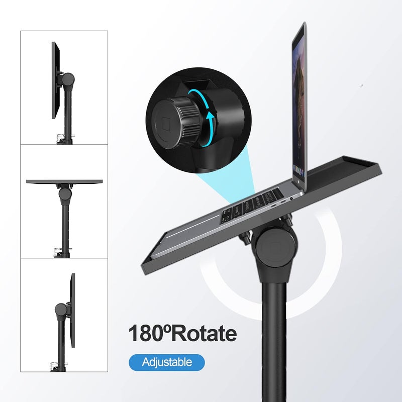 Facilife 63" Tall Projector Stand Tripod,Laptop Tripod Projector Stand Adjustable Height 22 to 63 Inches, Projector Tripod Stand, Tripod for Porjector, Projector Stand for Outdoor Movies - Image 4