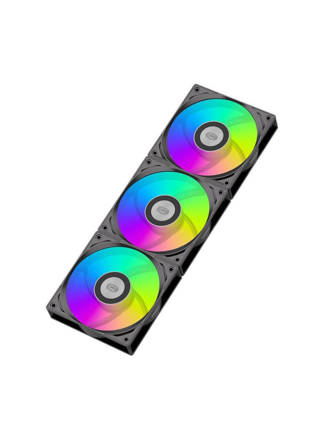 Pccooler F3 S120 Argb Triple Pack Black 12cm Case Fans - Image 1