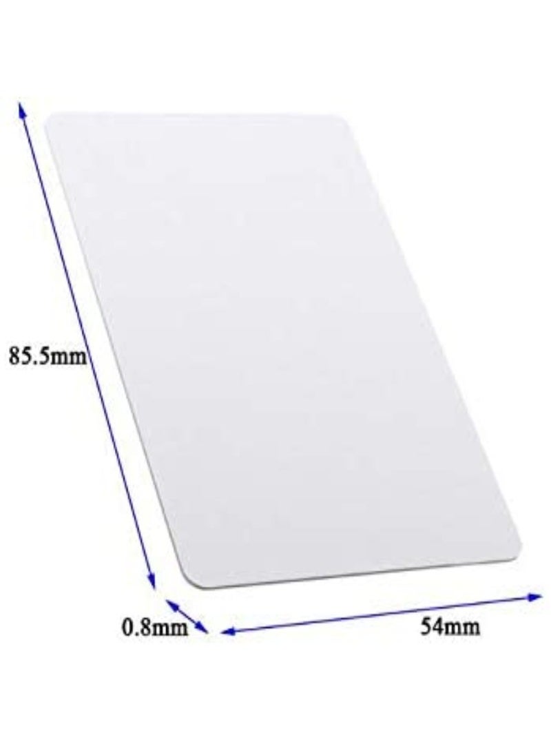 RFID Cards 1k 13.56MHz M1 (8K-bit Storage) 0 Sector Writable UID IC Repeatedly Erase and Writeable Access Control ID Card Pack of 20