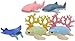 Iwako Deep Sea Animals Turtle Shark Stingray Coral Reef Japanese Erasers - Image 3