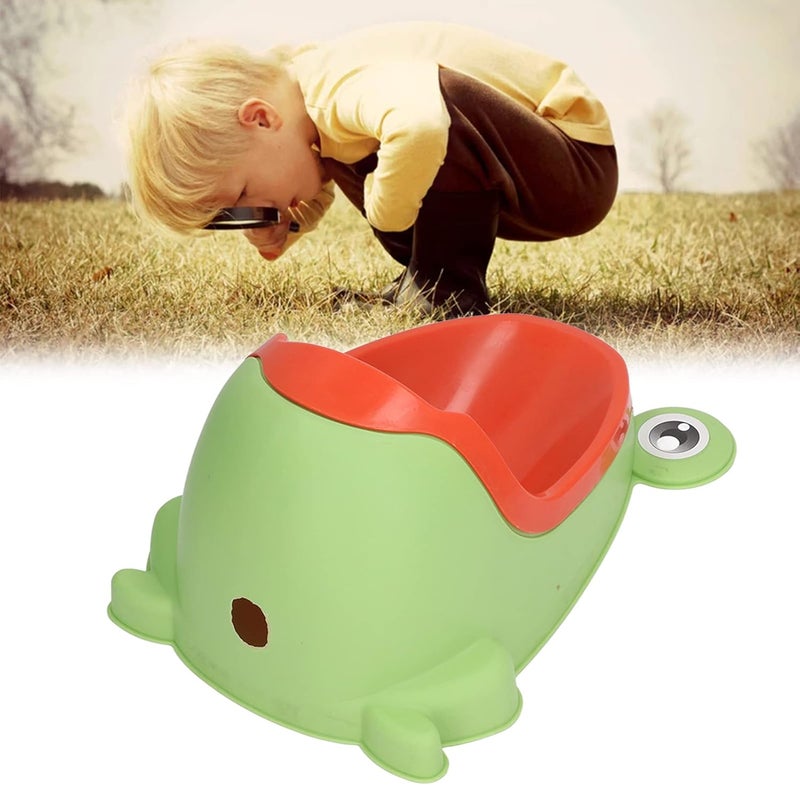 Children Urinal, Palstic Aimming Target Wall Mounted Effective Easy to Install Potty Training Urinal Animal Shape Sturdy for Washroom for Boys (Yellow) - Image 2