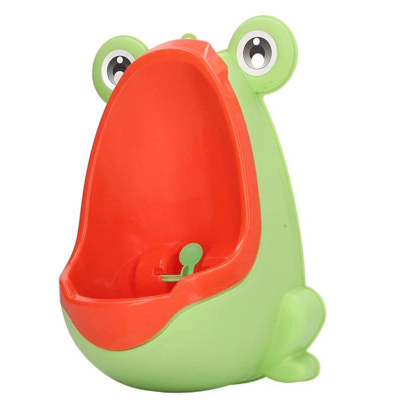 Children Urinal, Palstic Aimming Target Wall Mounted Effective Easy to Install Potty Training Urinal Animal Shape Sturdy for Washroom for Boys (Yellow) - Image 3