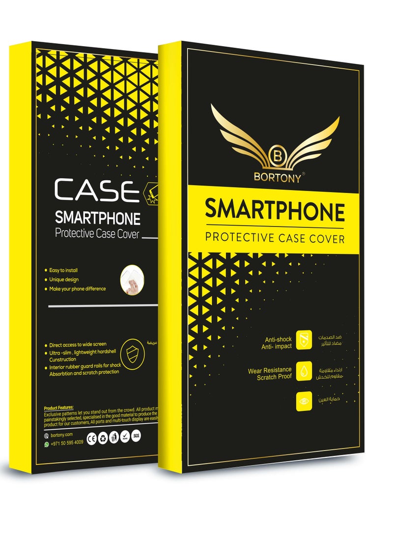 BORTONY Protective Case Cover With Finger Grip Stand For Samsung Galaxy S8 Plus - Image 4