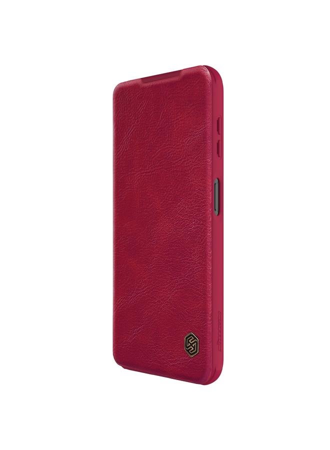 Nillkin Case For Samsung Galaxy A14 4G QIN Series Pro Sliding Camera Cover Design Leather Phone Case - Image 2