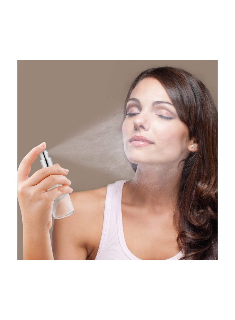Excefore Perfume Atomizer Fine Mist Spray Mini Spray Bottles Refillable Travel Cleaning Makeup Bottles with 1 Pcs Funnels Container Pocket Size Sprayer Set - 100ml 2 Pack  - Image 4