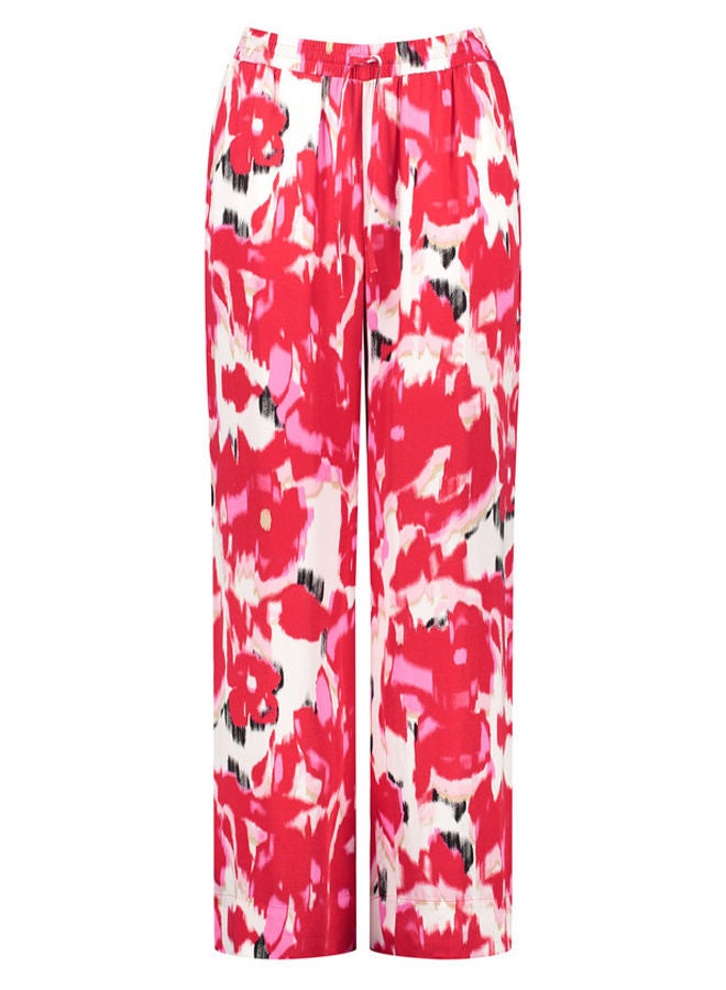 GERRY WEBER Palazzo trousers with a floral print  - Image 3