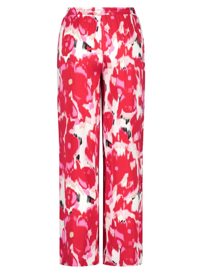 GERRY WEBER Palazzo trousers with a floral print  - Image 4
