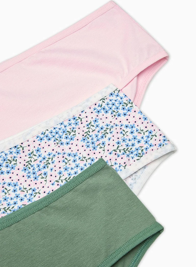 Penti Multicolour Penti Multicolour Sweet Bouquet Cover Slip Panties - Pack of 3 for Women | Best Price UAE