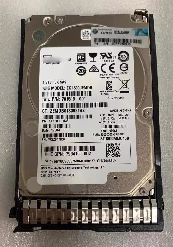 Compatible for 791034-B21 791055-001 768789-001 1.8TB 10K RPM 12Gb/s 2.5" SAS HDD Hard Drive - Image 3
