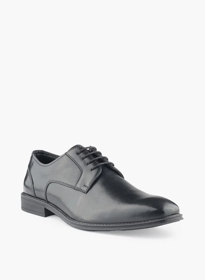 ال بي ال من شو اكسبرس Men Lace-Up Leather Derby Shoes