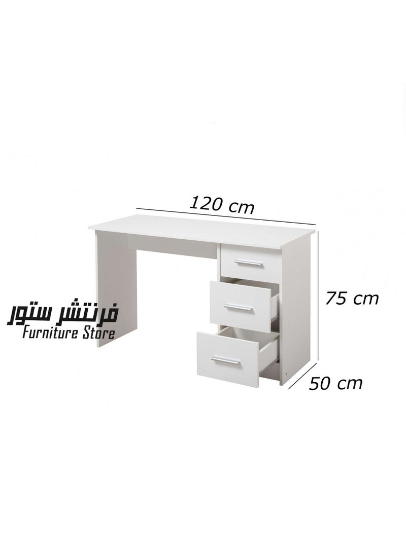 فرنتشر ستور مكتب مودرن ، ارتفاع 75 سم - عرض 120 سم - عمق 50 سم ، من فرنتشر ستور.  - Image 4