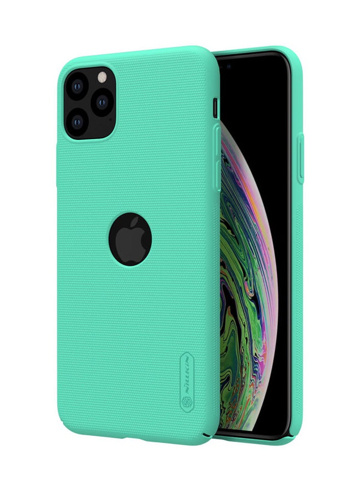 Nillkin Super Frosted Shield cover case for iphone 11 Pro Max with logo cutout - mint green - Image 1