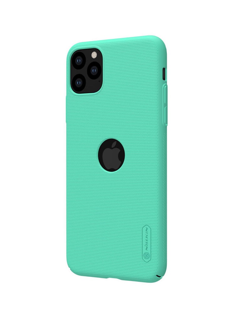 Nillkin Super Frosted Shield cover case for iphone 11 Pro Max with logo cutout - mint green - Image 2