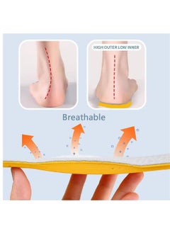 Furtey O-shaped Legs XO-shaped Legs Correction Insole Breathable Orthotic PU Shoe Inserts Suitable for adults Strong Support the Feet Relief Foot Fatigue  - Image 5